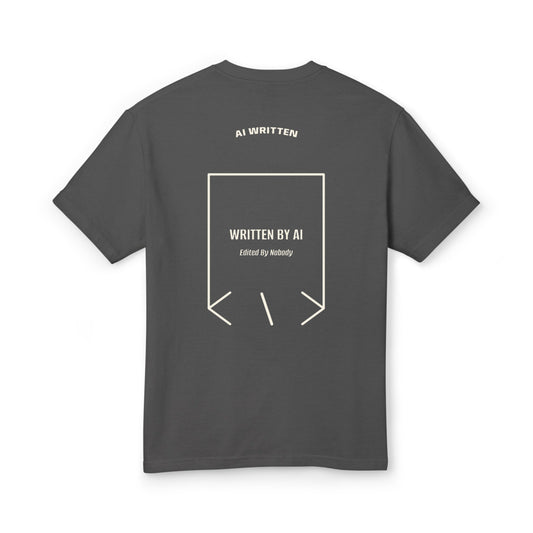 Written By AI — secondary back mockup
