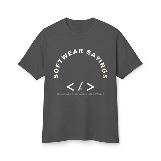 Self-Explanatory Code — front mockup