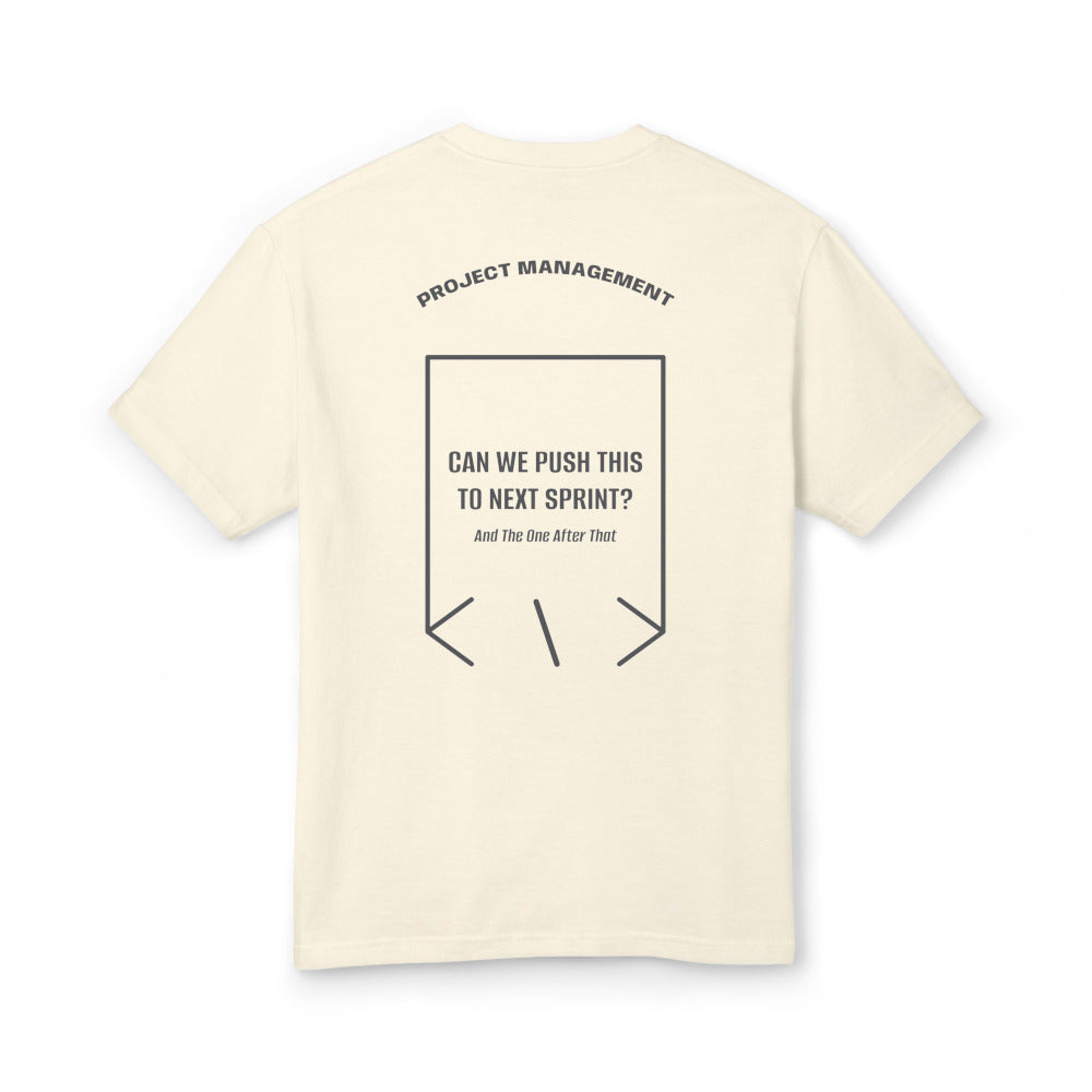 Can We Push This To Next Sprint? — Faded Cream Faded Black back mockup