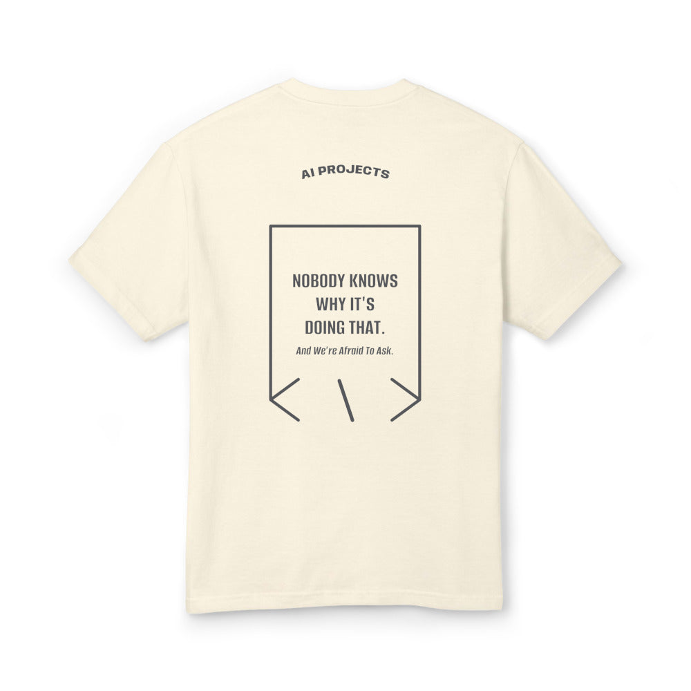 Nobody Knows Why It's Doing That. — secondary back mockup