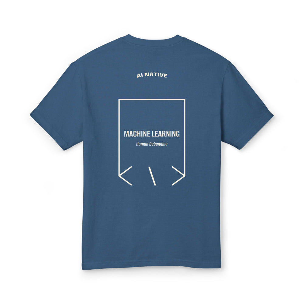Machine Learning — Faded Navy Faded Cream back mockup