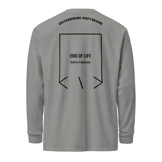 End Of Life — secondary back mockup