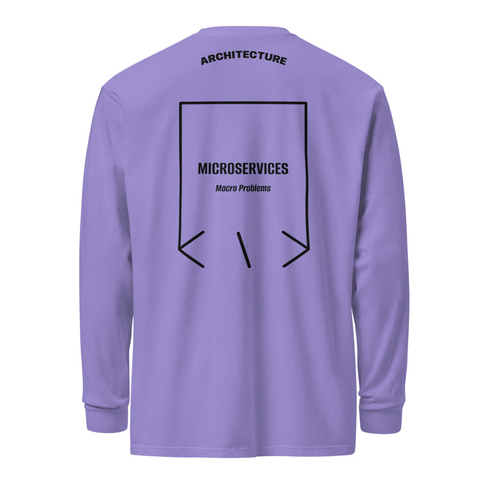 Microservices — Violet Black back mockup