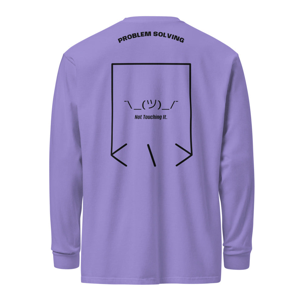 ¯\_(ツ)_/¯ — Violet Black back mockup