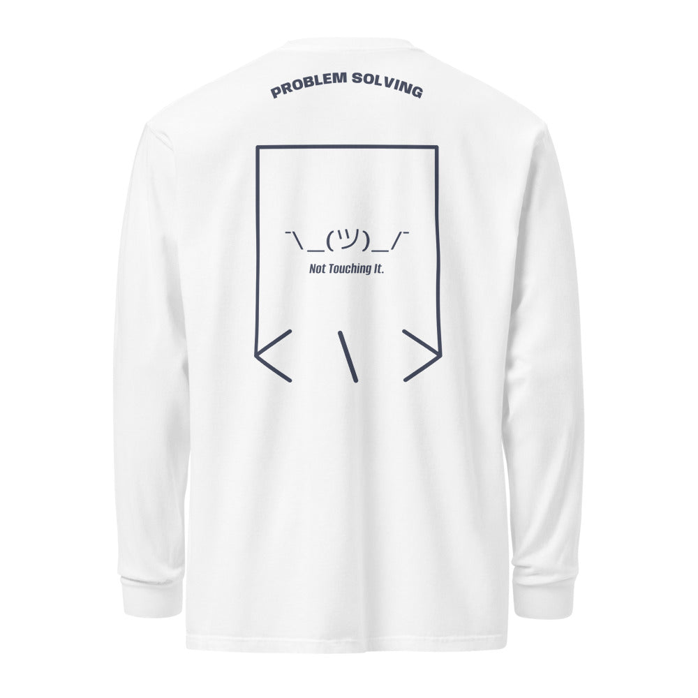 ¯\_(ツ)_/¯ — White Navy back mockup