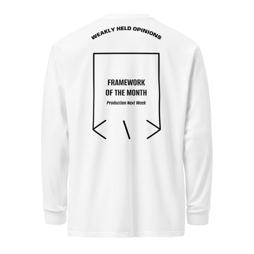 Framework Of The Month — White Black back mockup