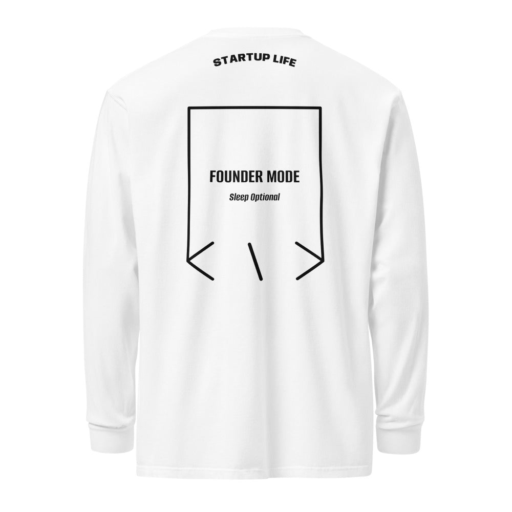 Founder Mode — White Black back mockup