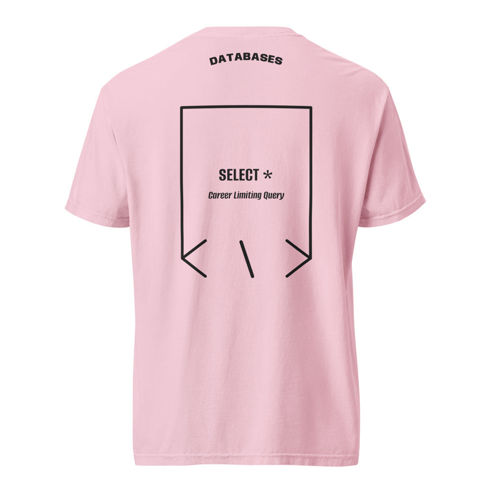 SELECT * — Blossom Black back mockup