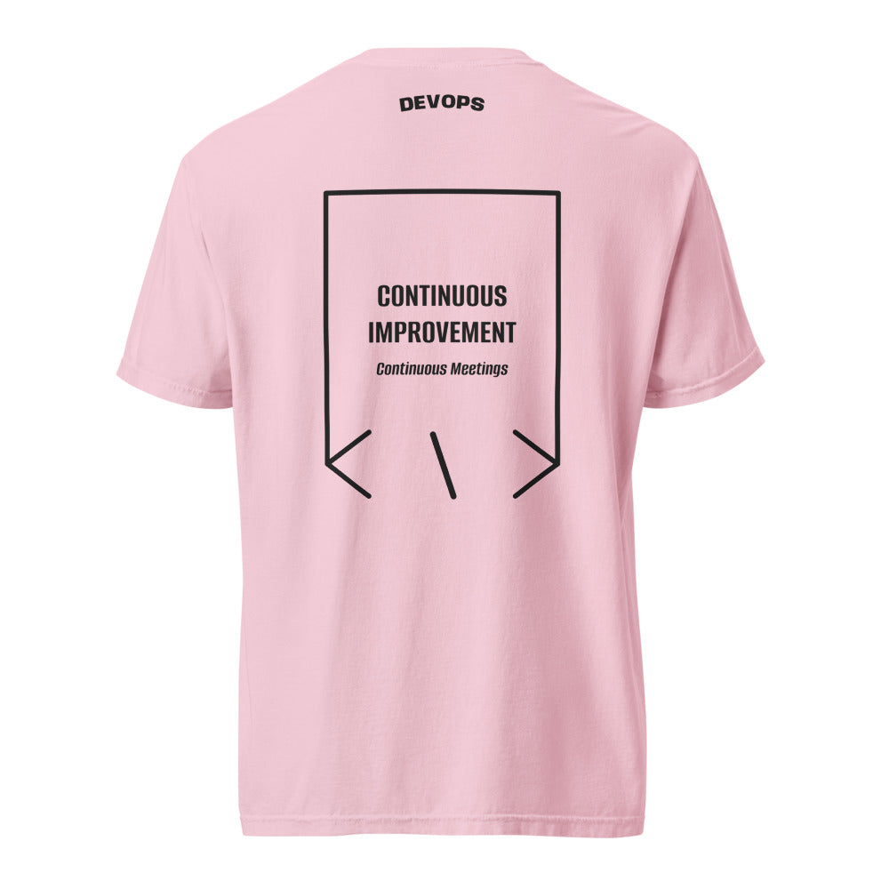 Continuous Improvement — Blossom Black back mockup