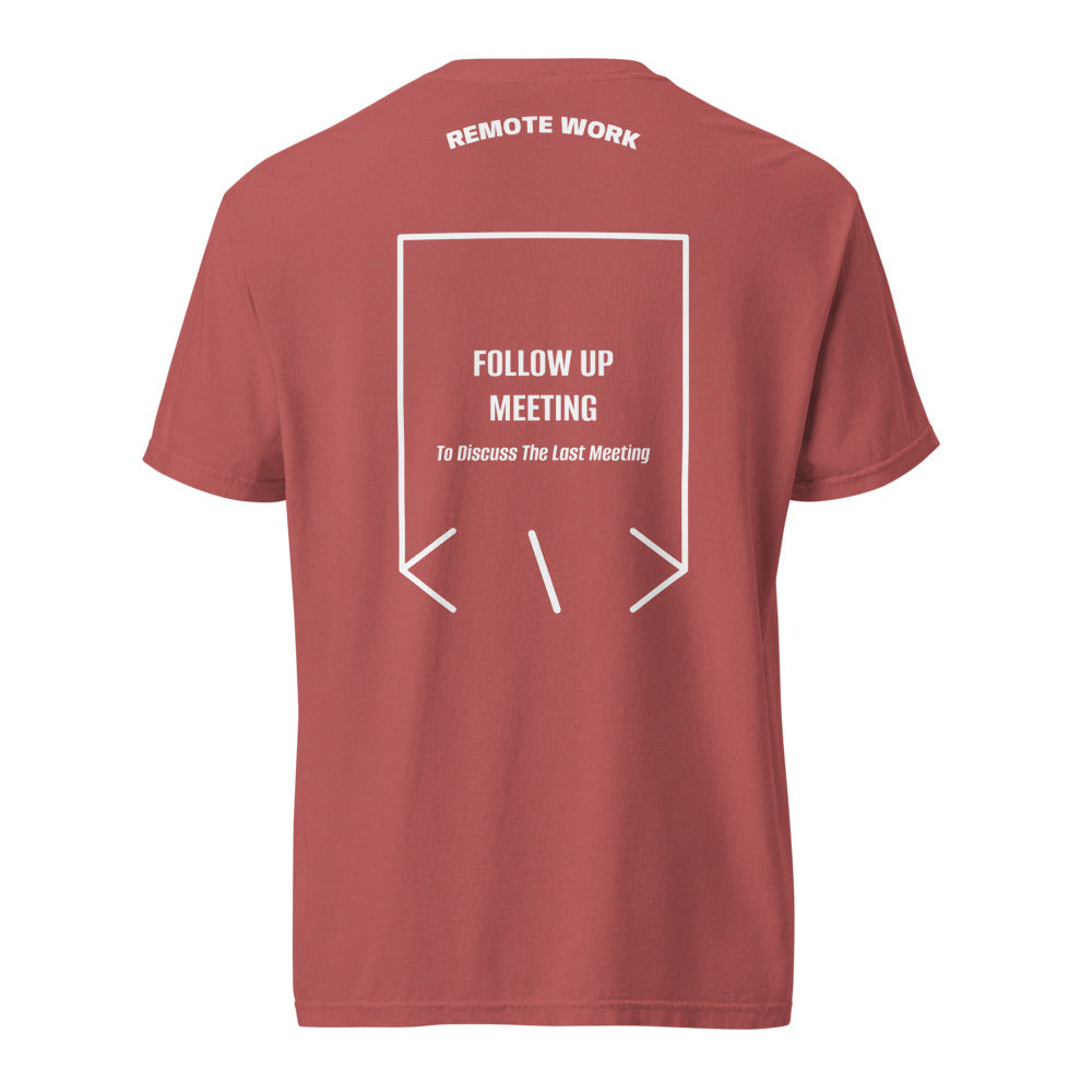 Follow Up Meeting — Crimson White back mockup