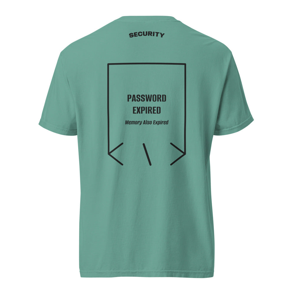 Password Expired — Seafoam Black back mockup