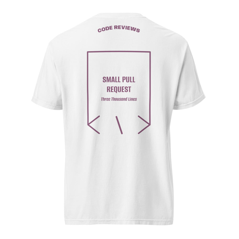 Small Pull Request — White Berry back mockup