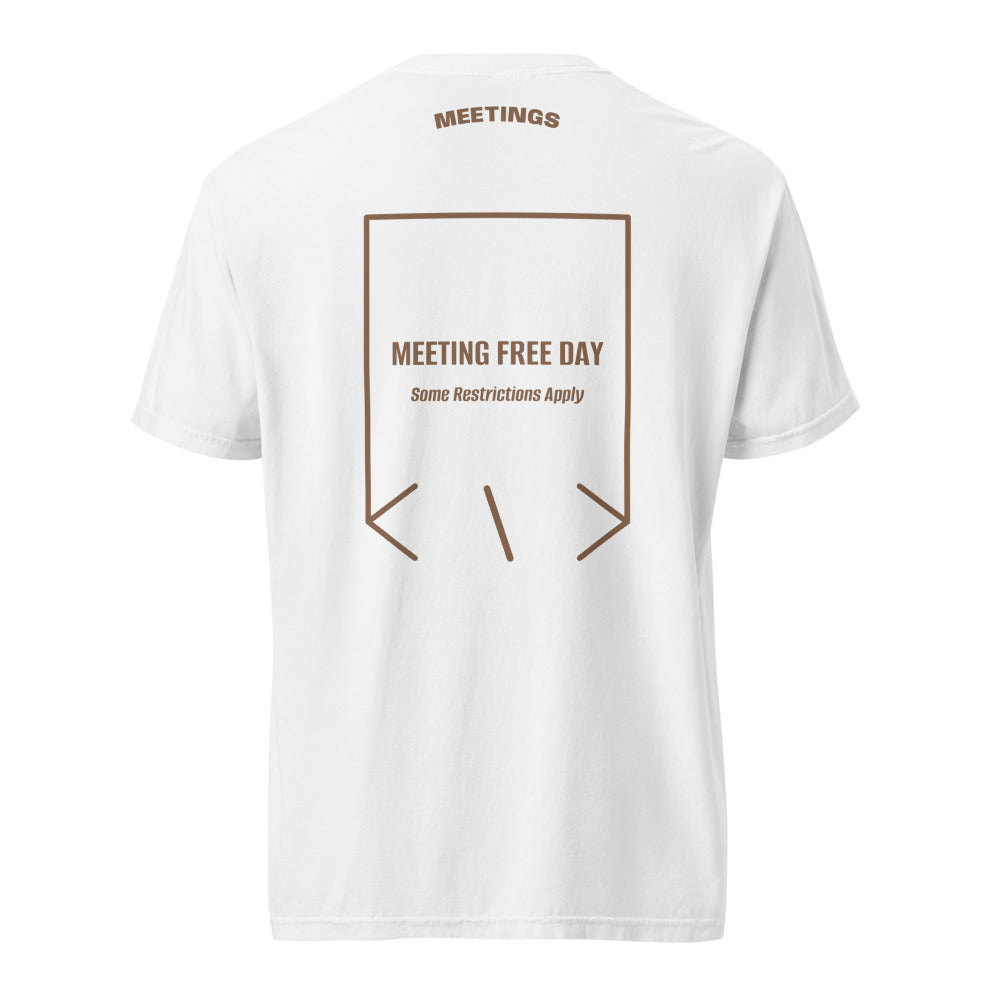 Meeting Free Day — White Espresso back mockup
