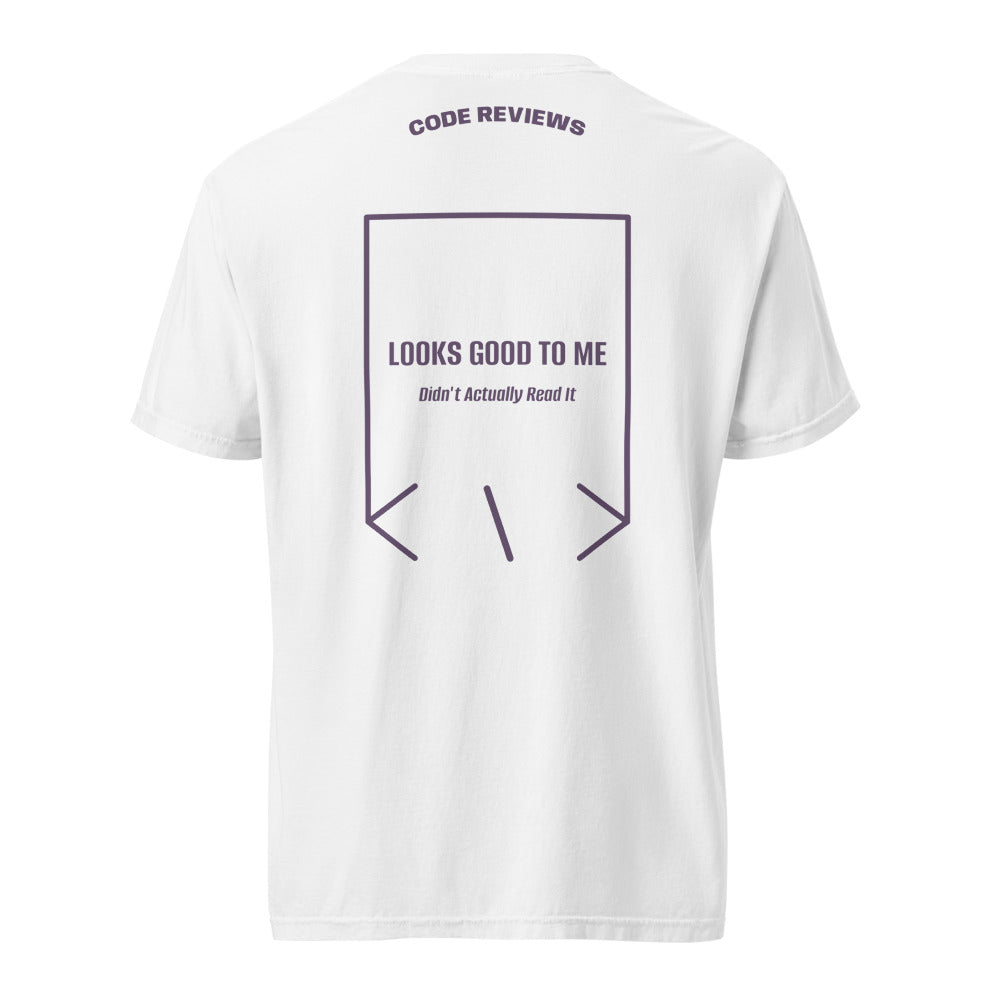 Looks Good To Me — White Grape back mockup