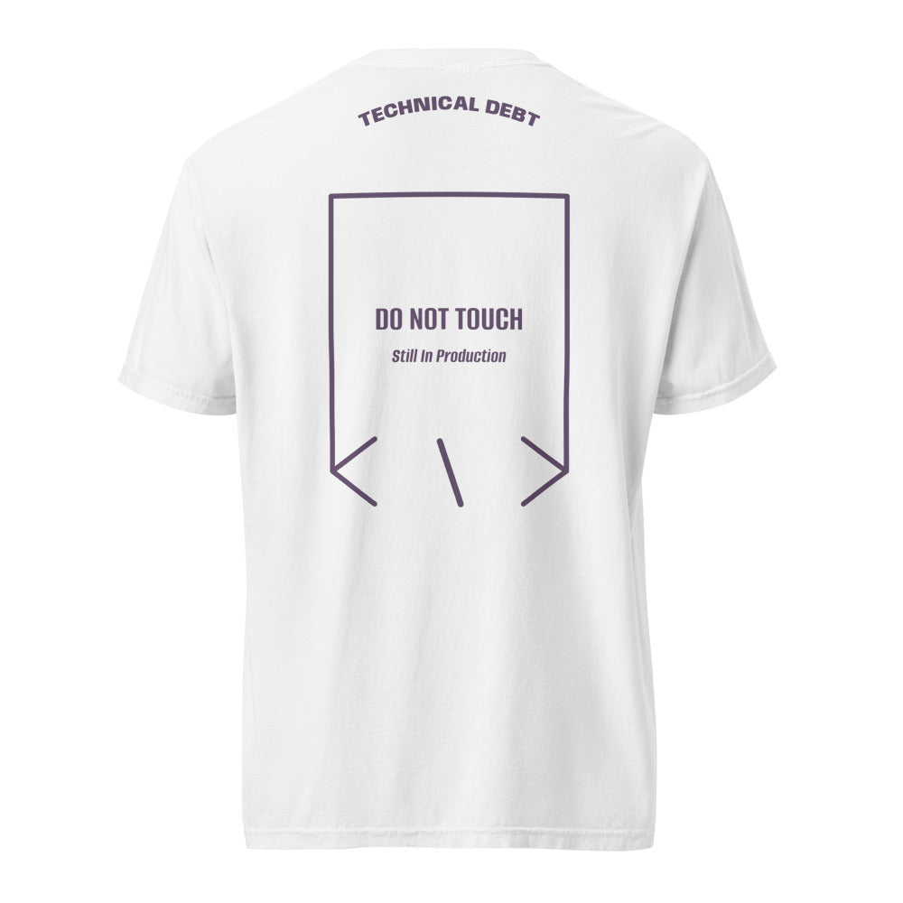 Do Not Touch — White Grape back mockup