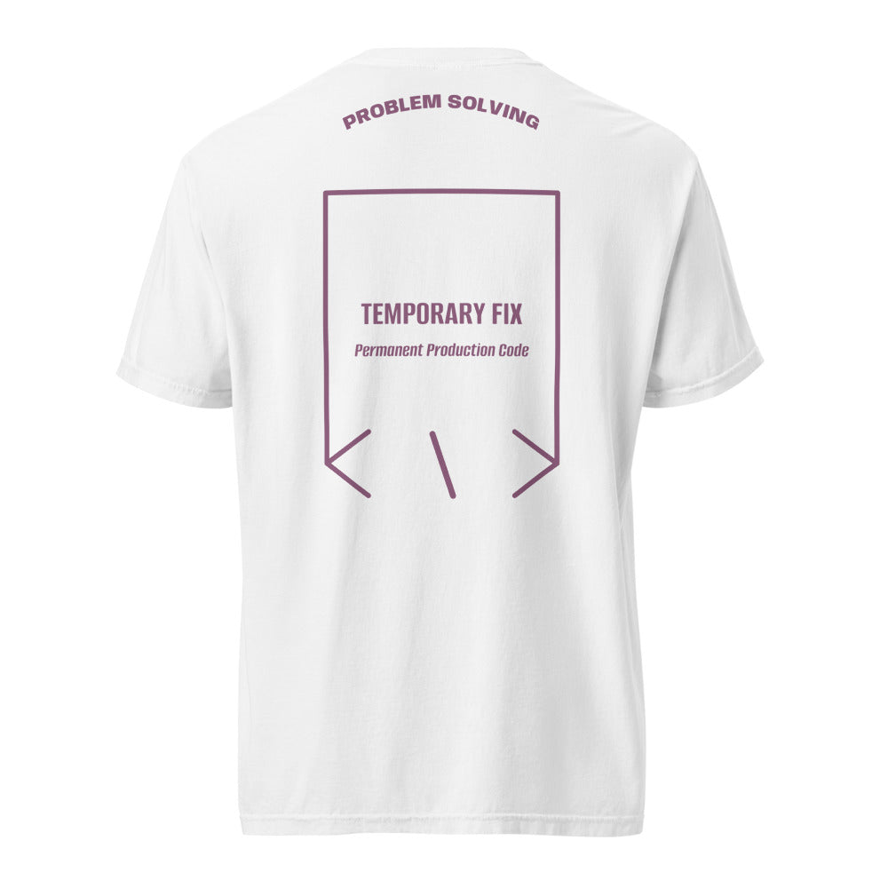 Temporary Fix — White Berry back mockup