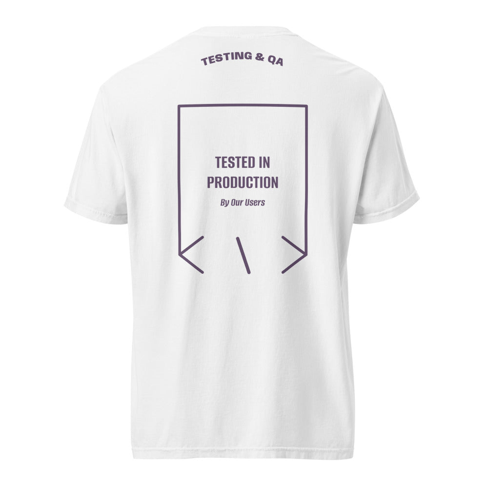 Tested In Production — White Grape back mockup