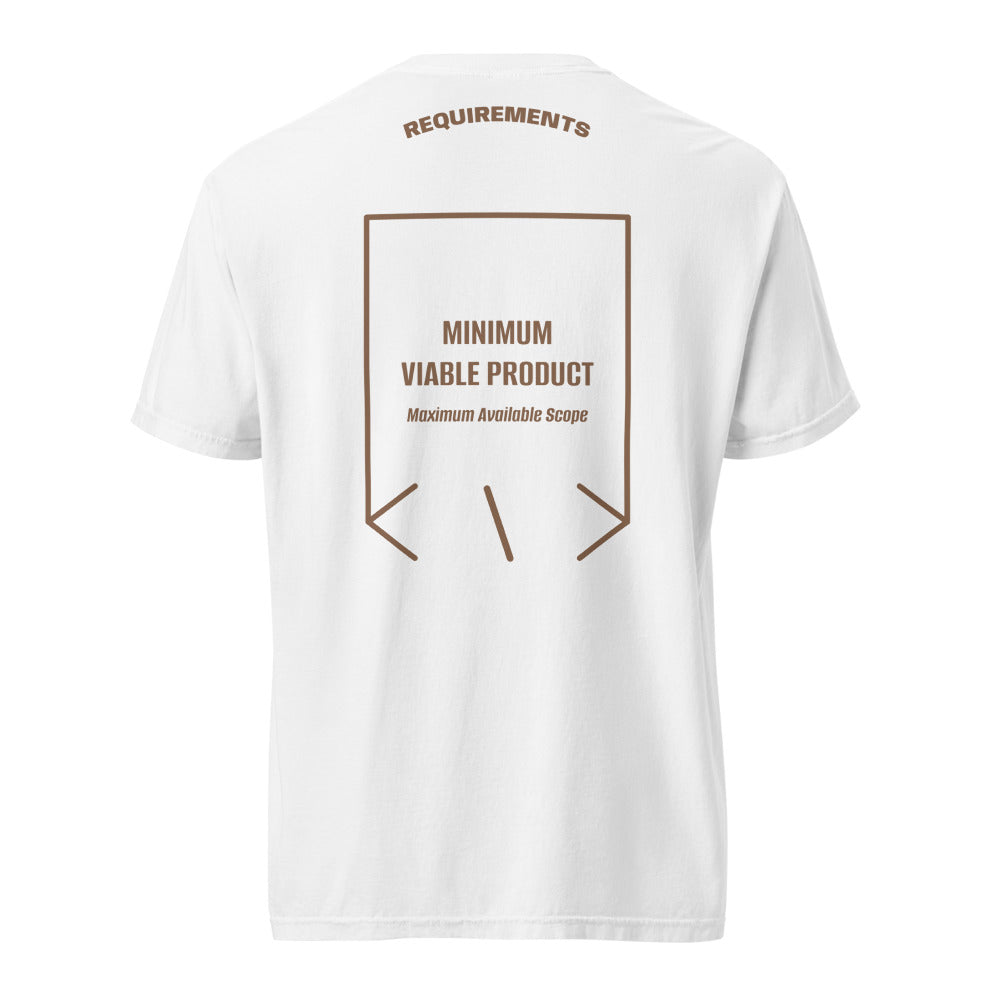Minimum Viable Product — White Espresso back mockup