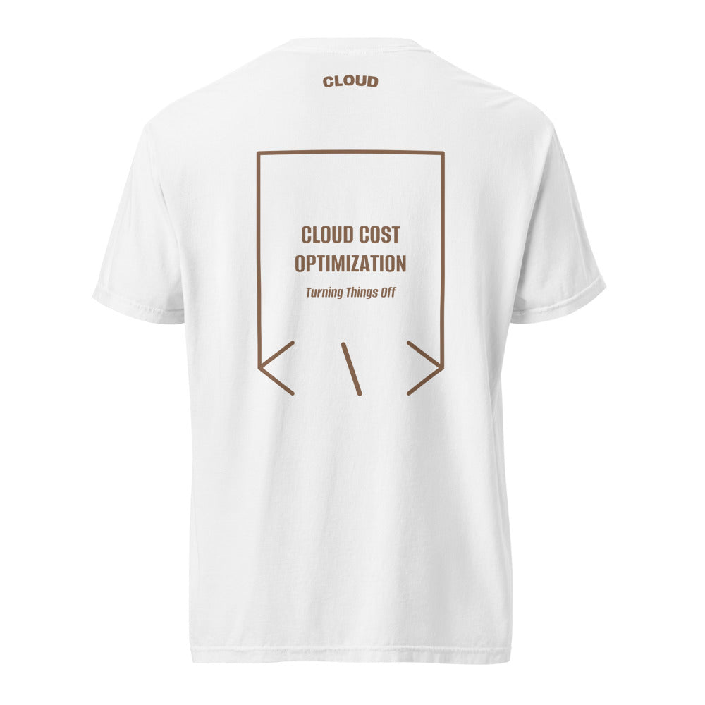 Cloud Cost Optimization — White Espresso back mockup