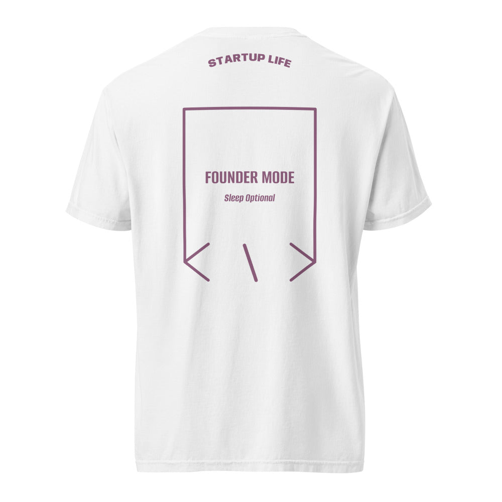 Founder Mode — White Berry back mockup