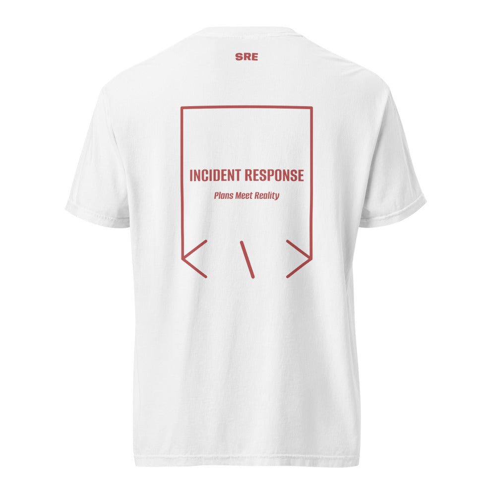 Incident Response — White Crimson back mockup