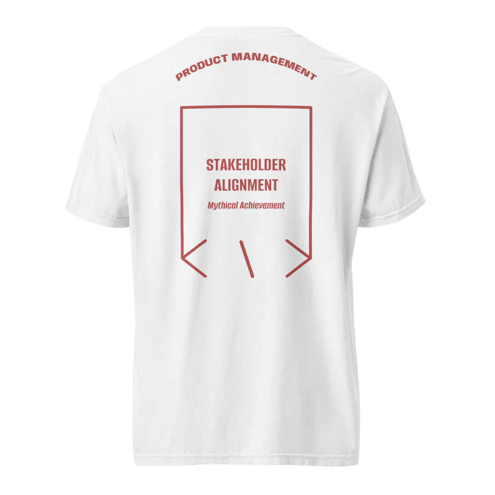 Stakeholder Alignment — White Crimson back mockup