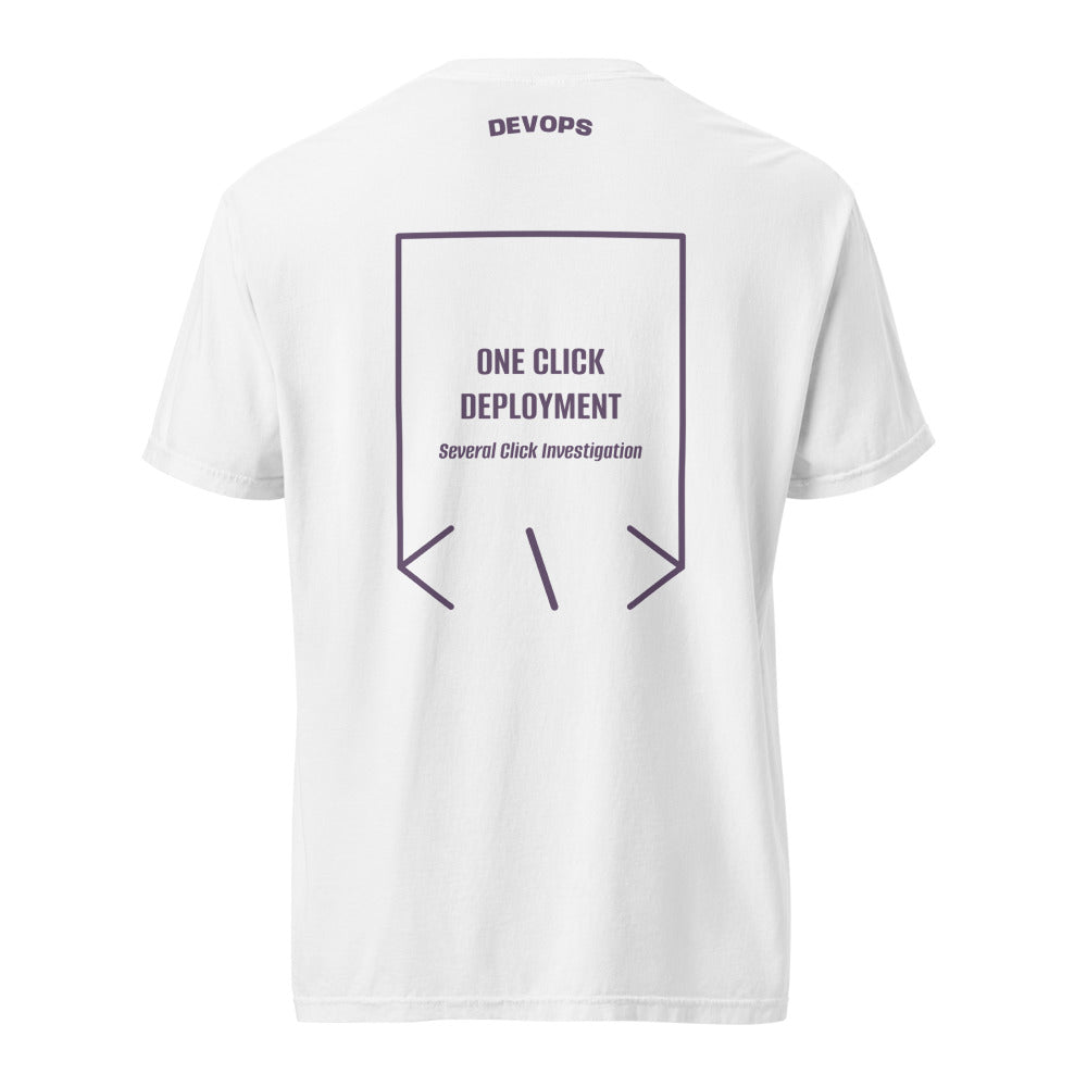 One Click Deployment — White Grape back mockup