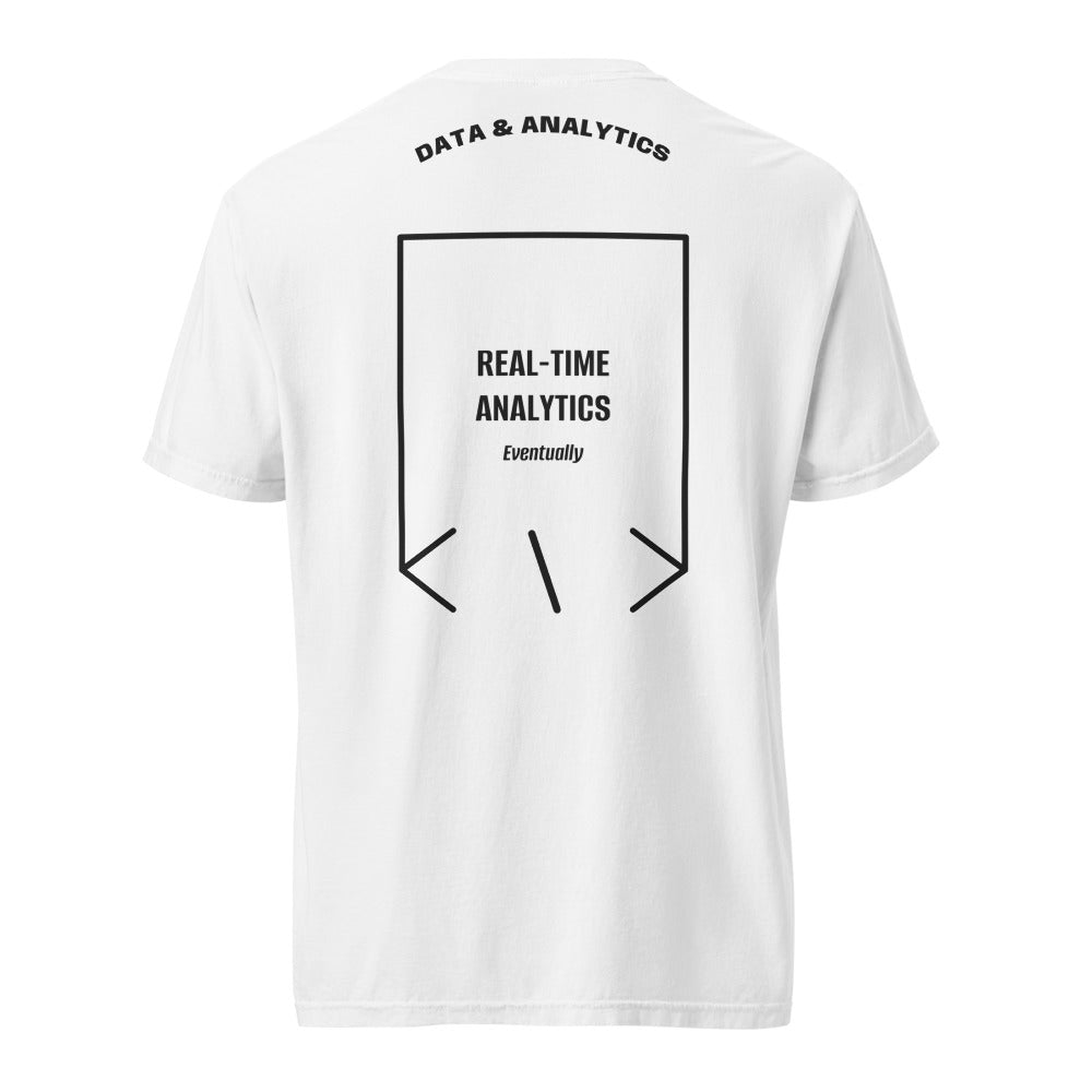 Real-Time Analytics — White Black back mockup