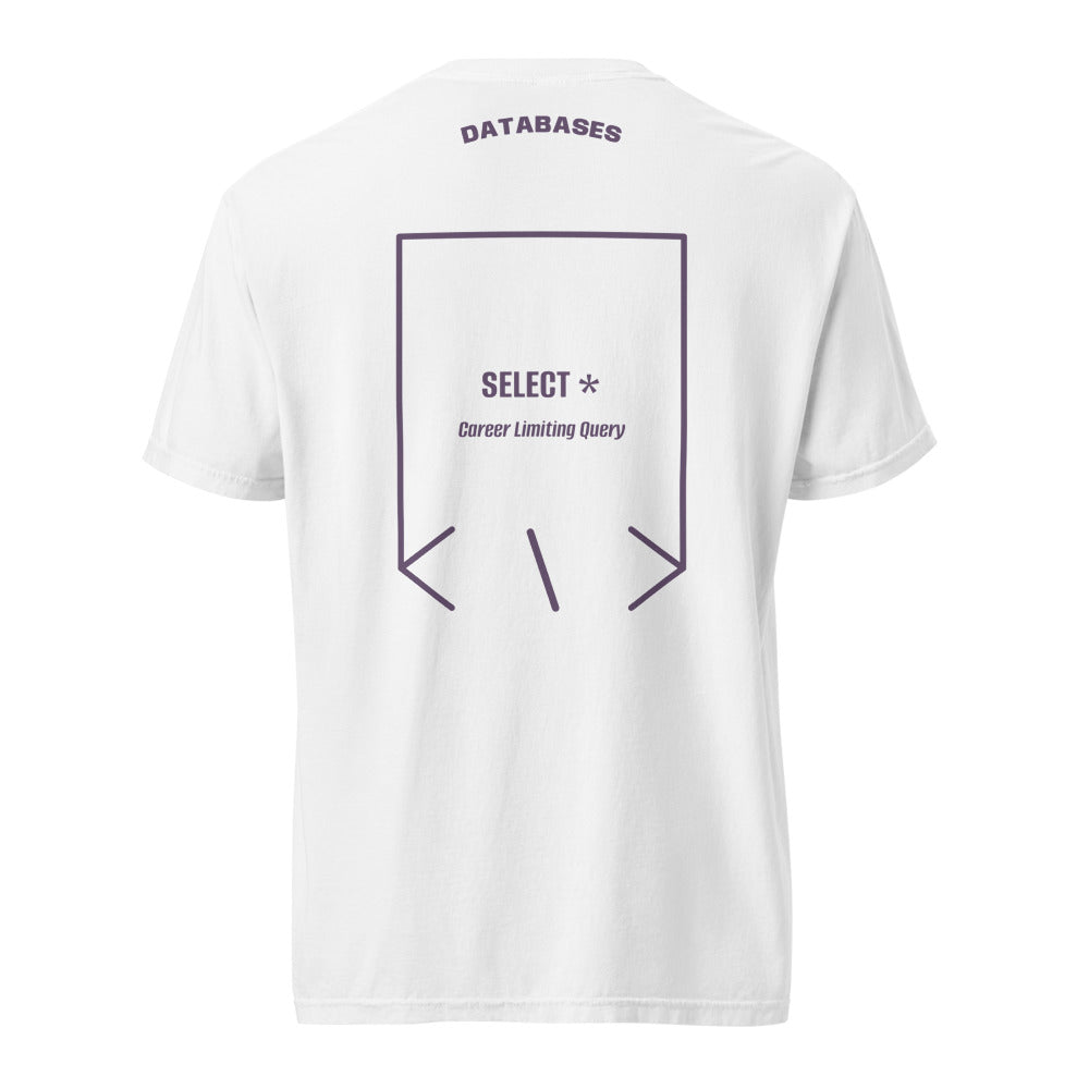 SELECT * — White Grape back mockup