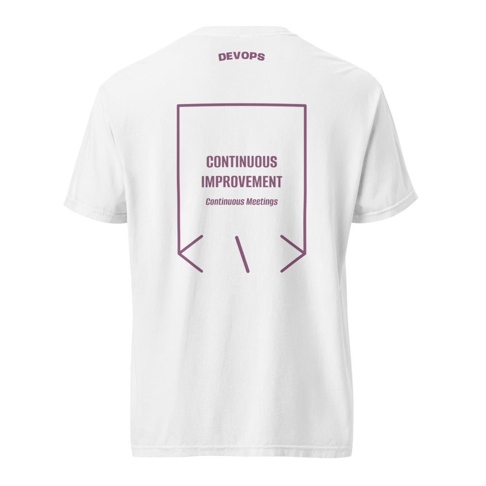 Continuous Improvement — White Berry back mockup