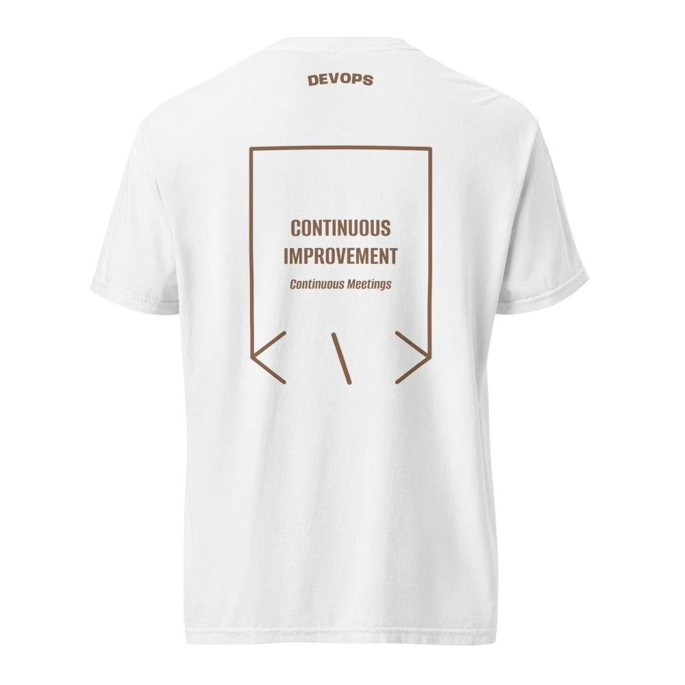 Continuous Improvement — White Espresso back mockup