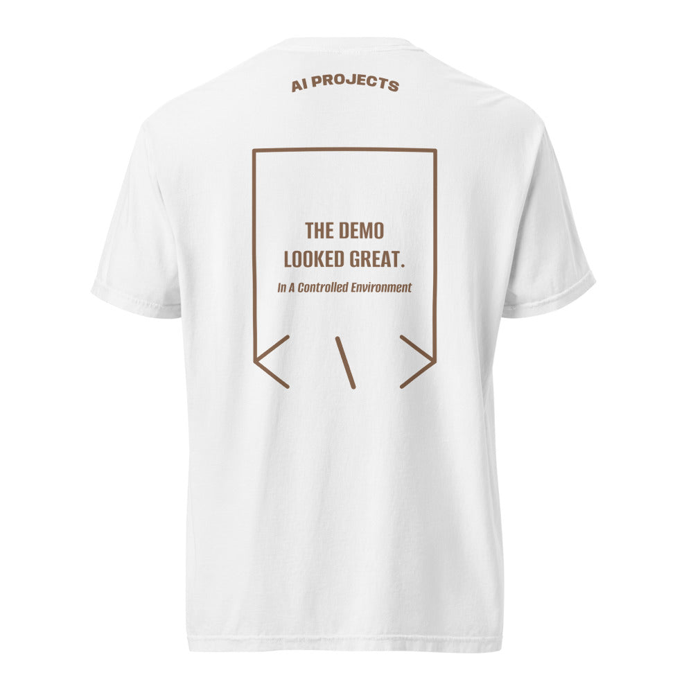 The Demo Looked Great. — White Espresso back mockup