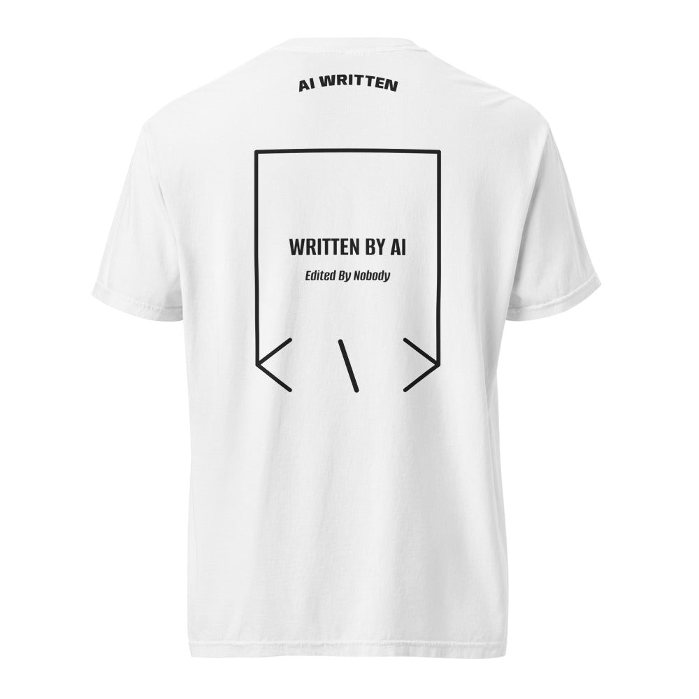 Written By AI — secondary back mockup