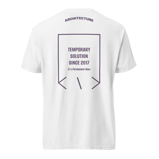 Temporary Solution Since 2017 — secondary back mockup