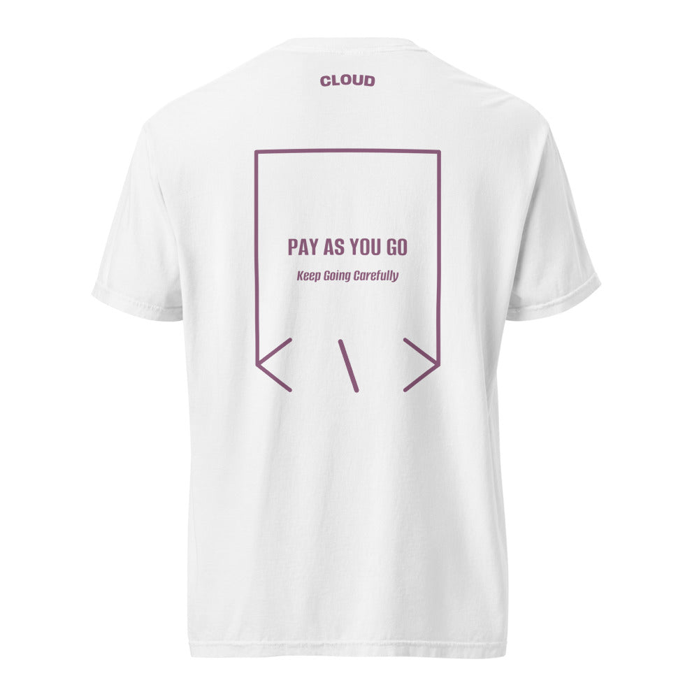 Pay As You Go — White Berry back mockup