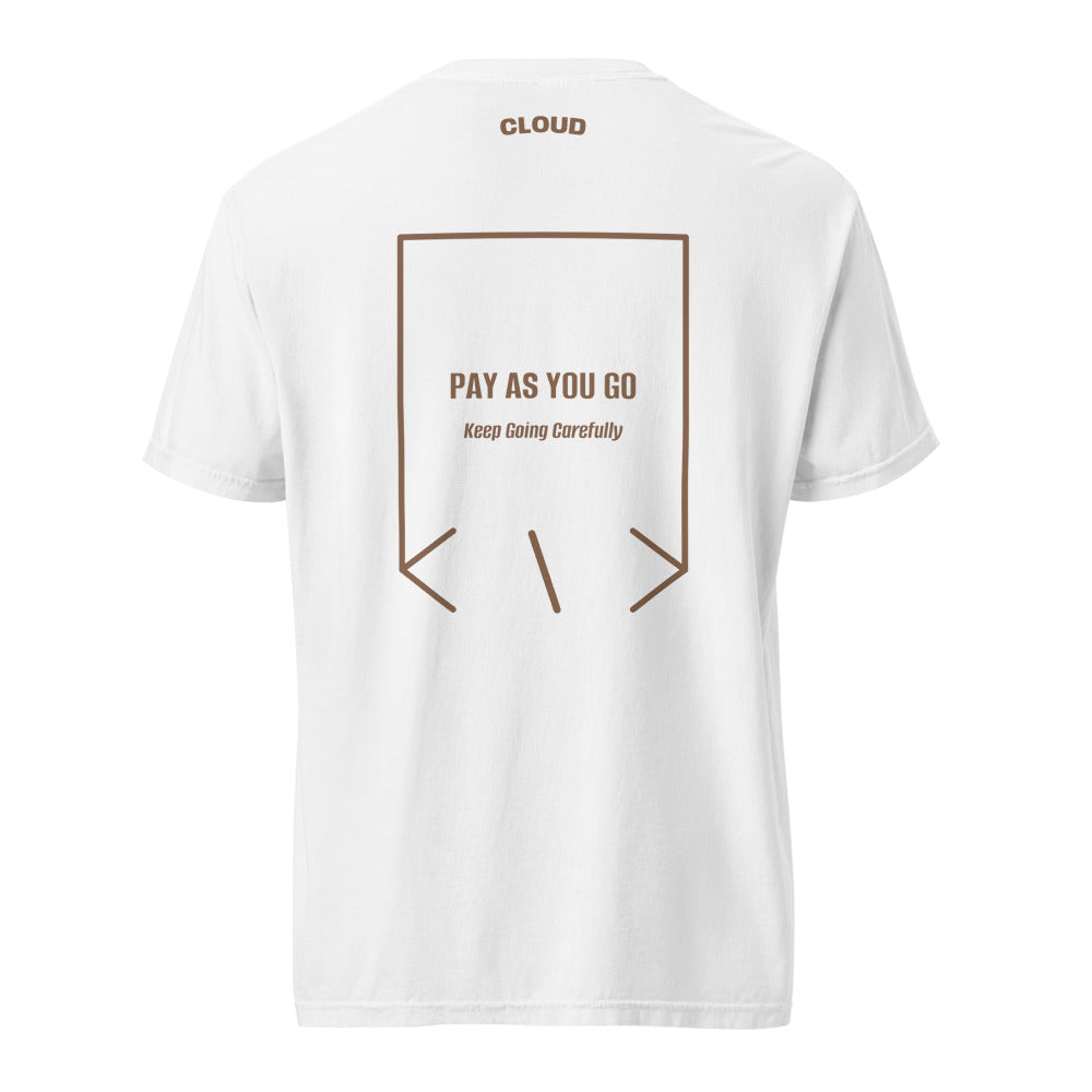Pay As You Go — White Espresso back mockup