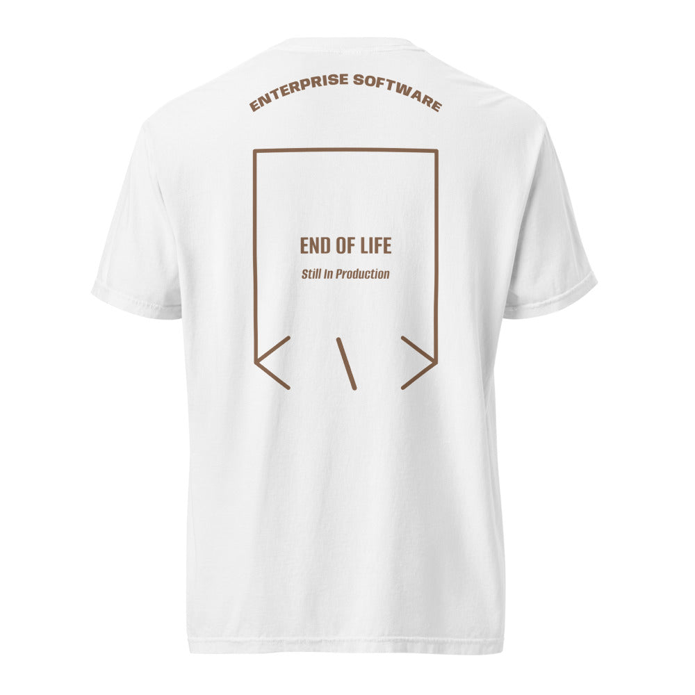 End Of Life — White Espresso back mockup