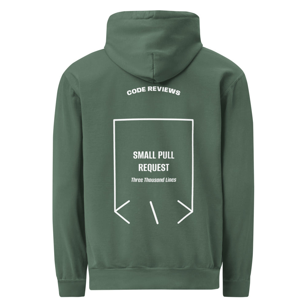 Small Pull Request — secondary back mockup