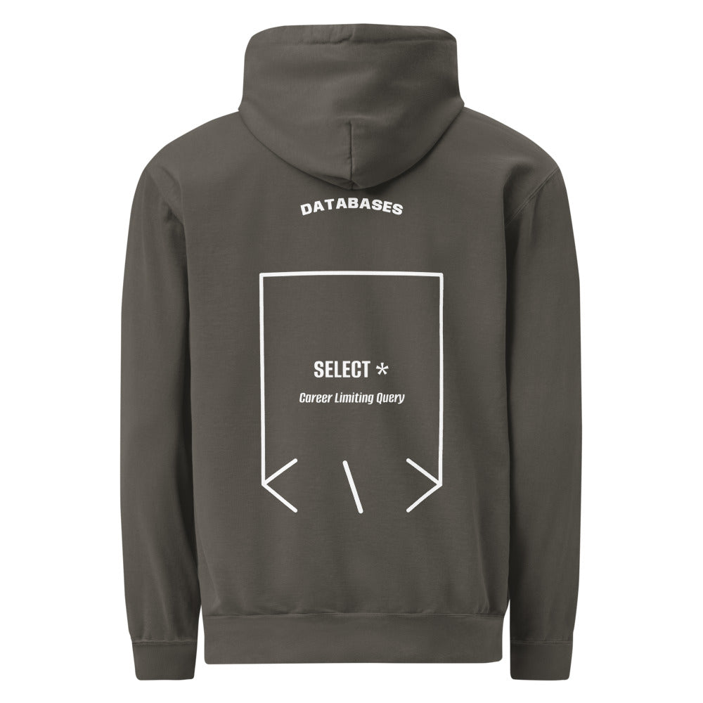 SELECT * — Pepper White back mockup