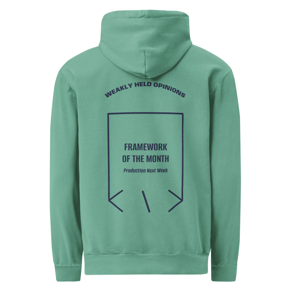Framework Of The Month — Seafoam True Navy back mockup
