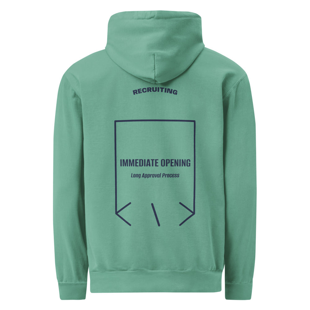 Immediate Opening — Seafoam True Navy back mockup