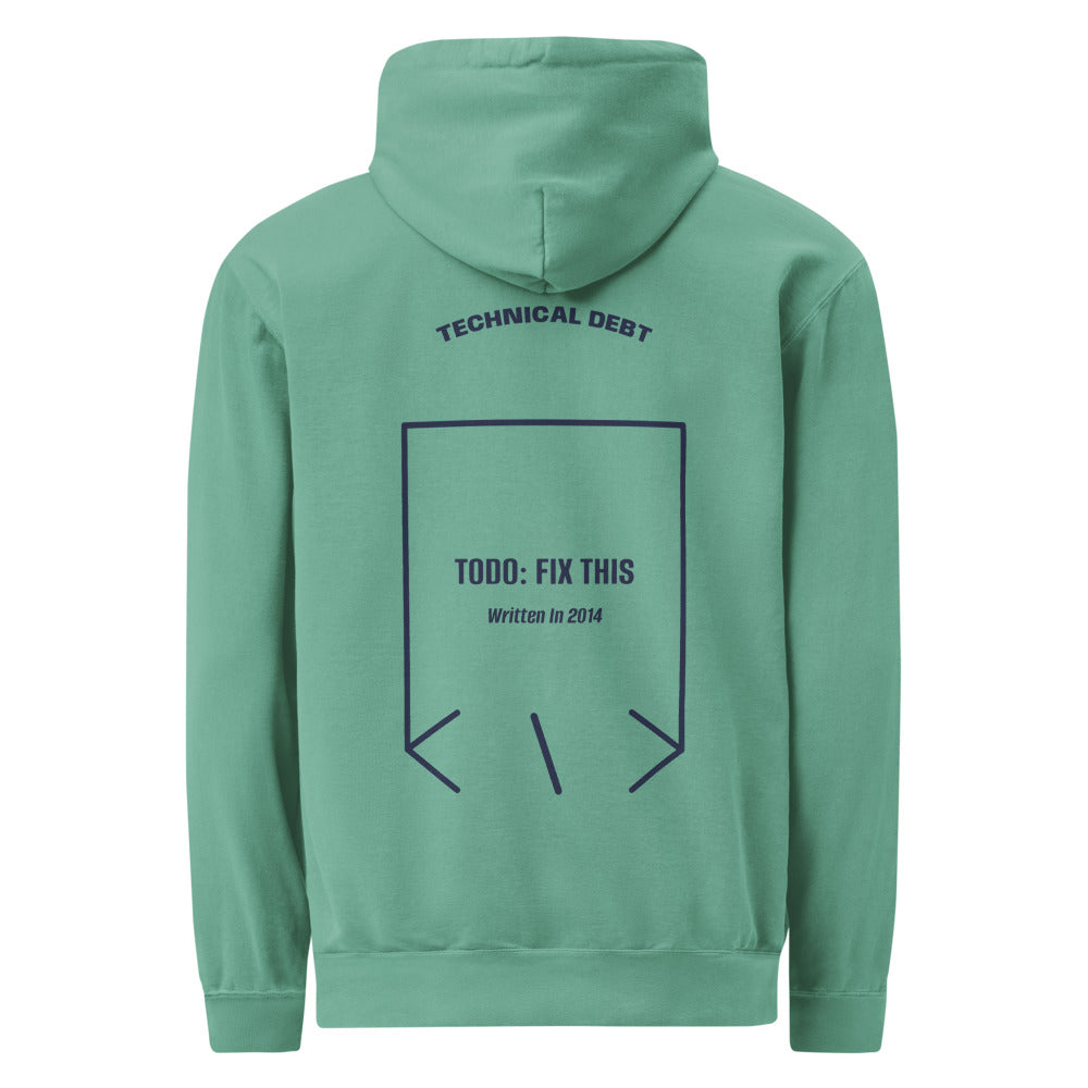 TODO: Fix This — Seafoam True Navy back mockup