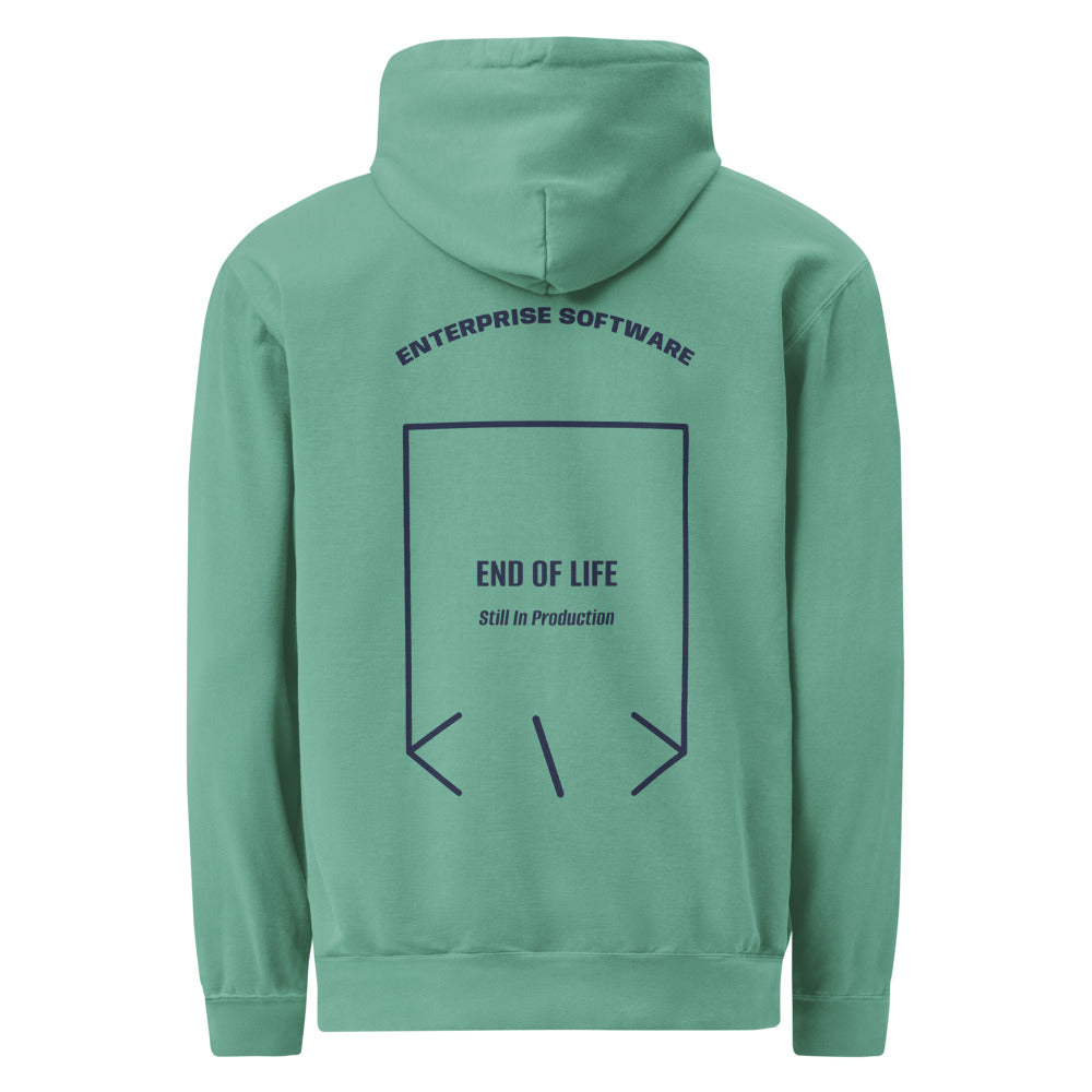 End Of Life — Seafoam True Navy back mockup