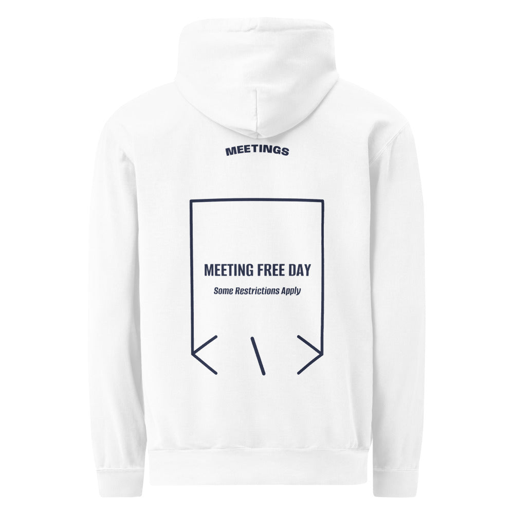 Meeting Free Day — secondary back mockup