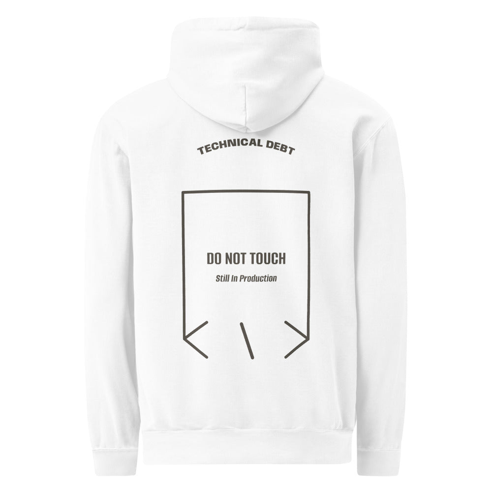 Do Not Touch — White Pepper back mockup