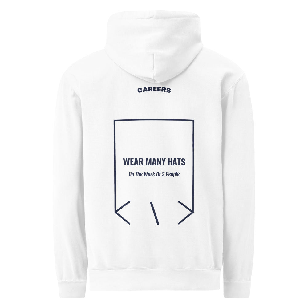Wear Many Hats — secondary back mockup