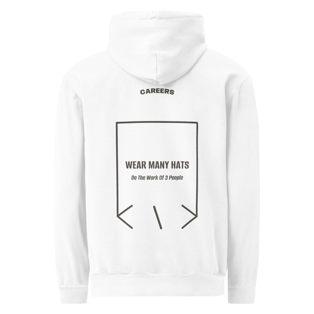 Wear Many Hats — White Pepper back mockup