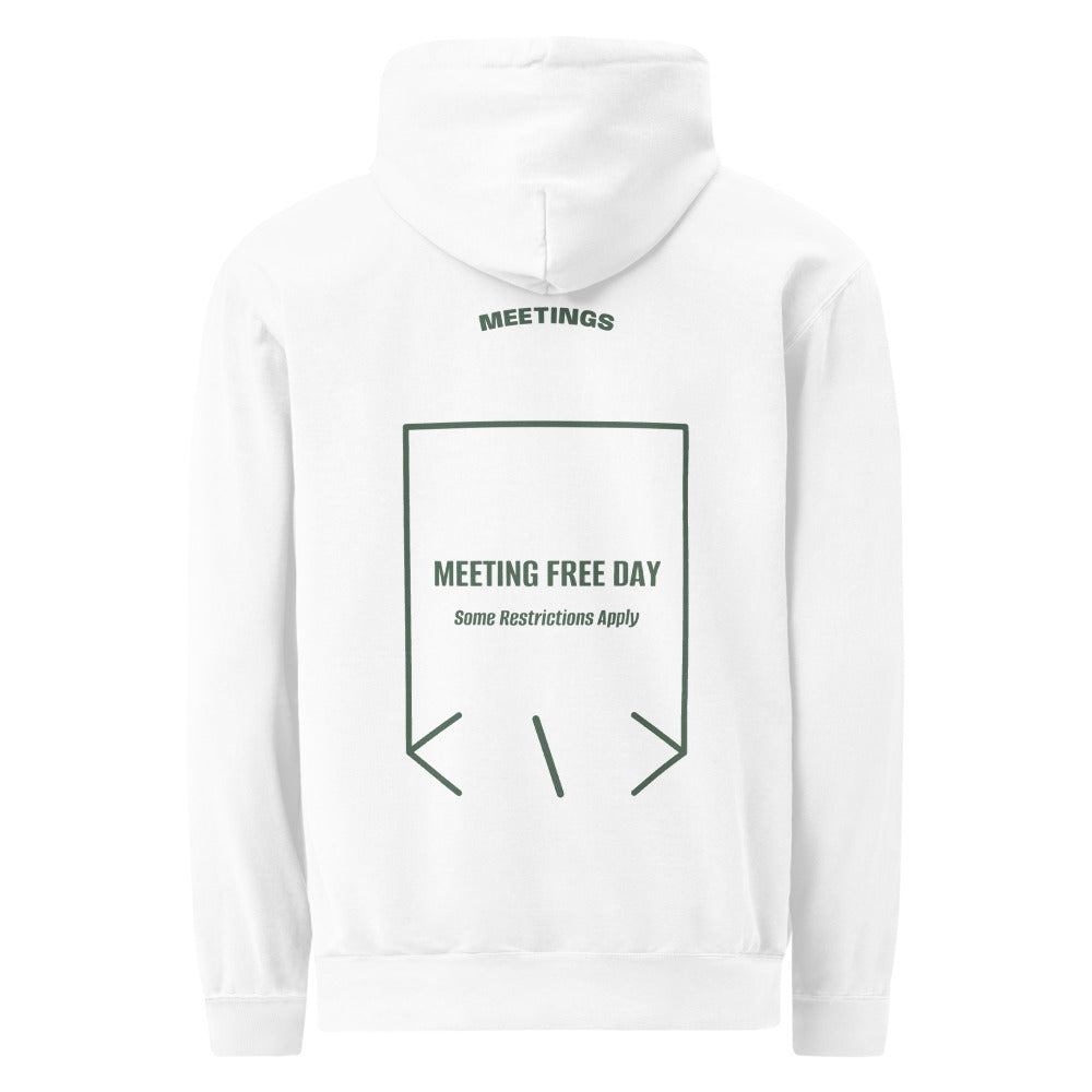 Meeting Free Day — White Blue Spruce back mockup