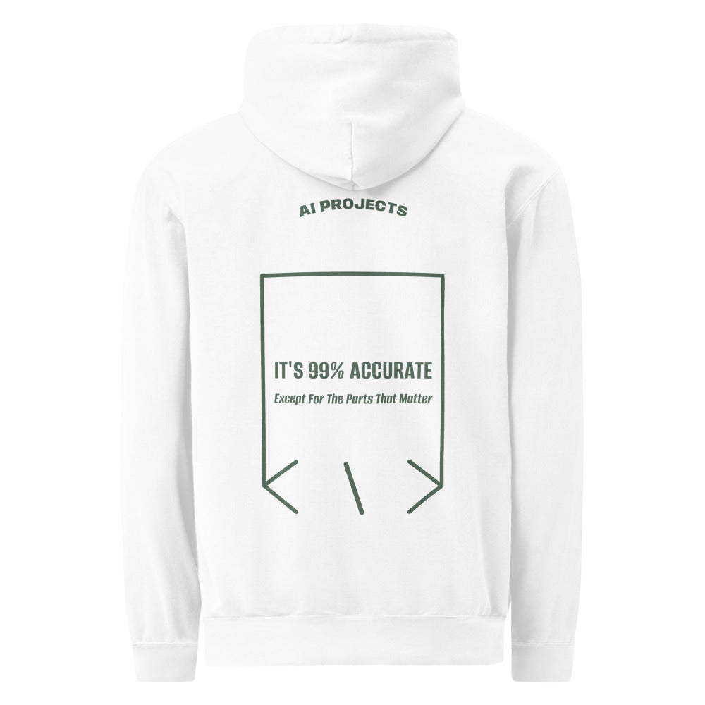 It's 99% Accurate — White Blue Spruce back mockup
