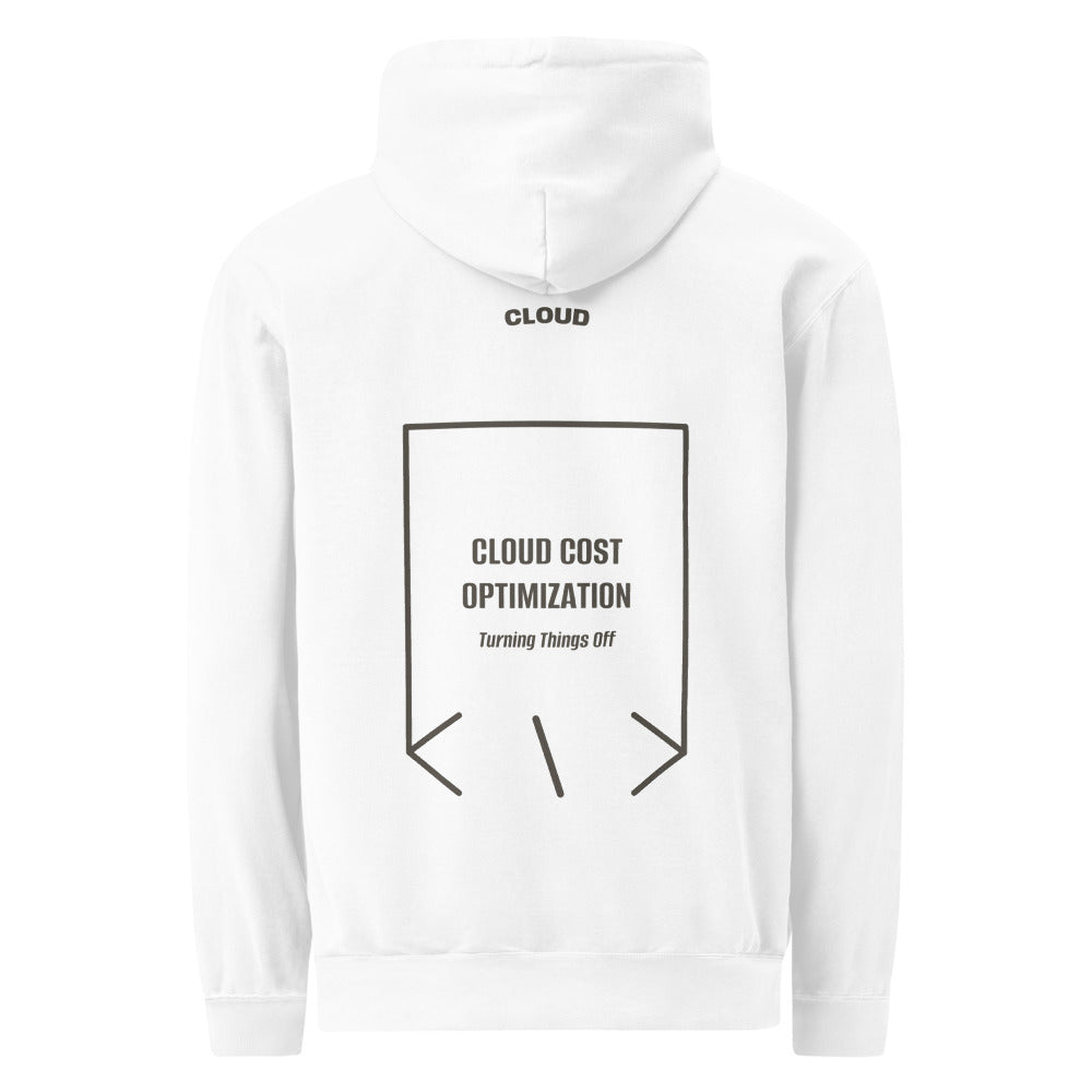 Cloud Cost Optimization — White Pepper back mockup
